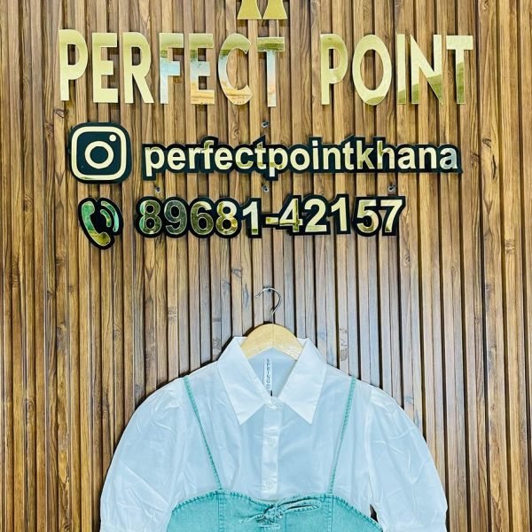 GALACE Denim Top