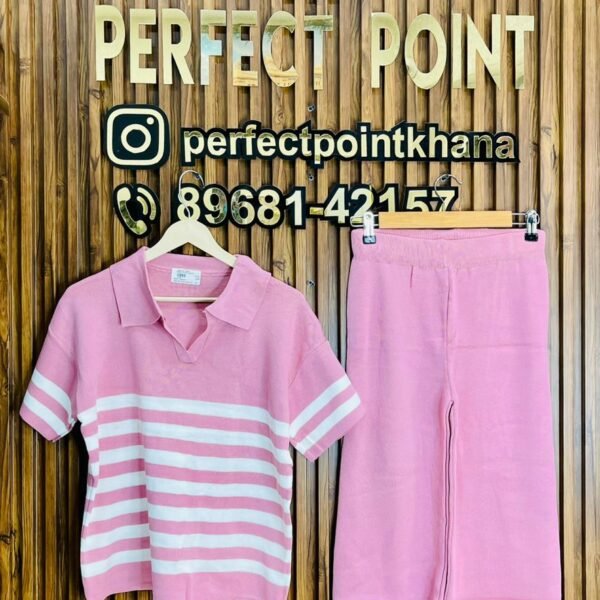 Lining Cords – Collar Neck Co-ord Set