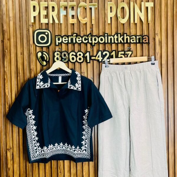 Embroidery Tops with Quotes