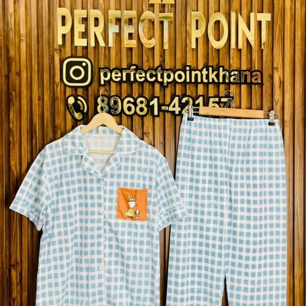 Check Night Suit