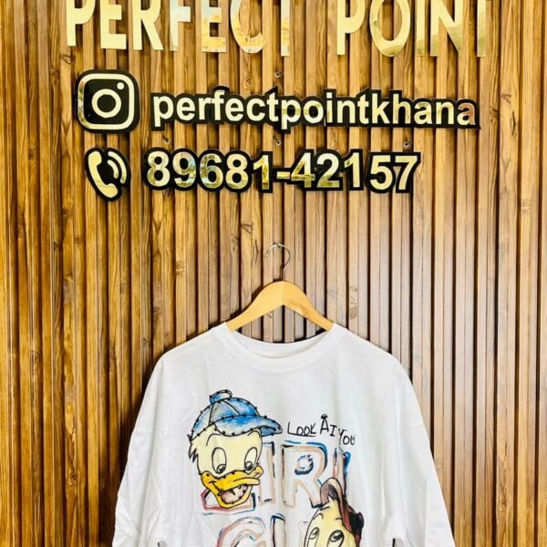 Korean Oversize Animated T - Shirt