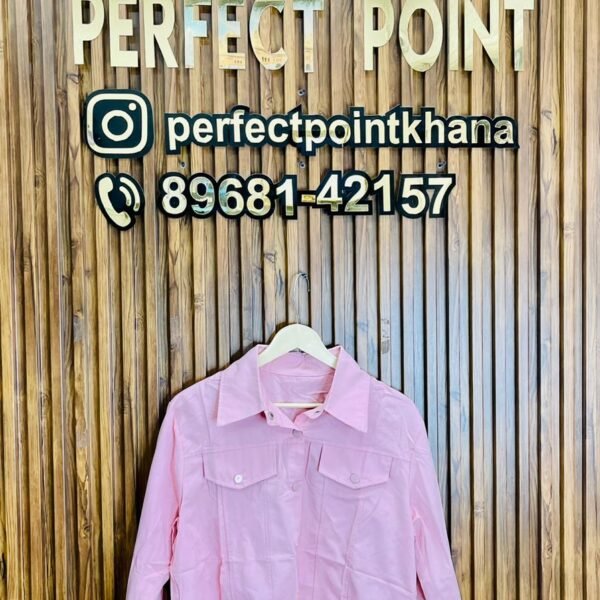 Short Jacket Double Pocket Top