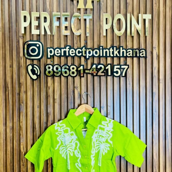 New Design Embroidery Tops