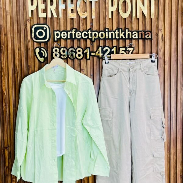 Plane 2 Pc Shirt With Cargo