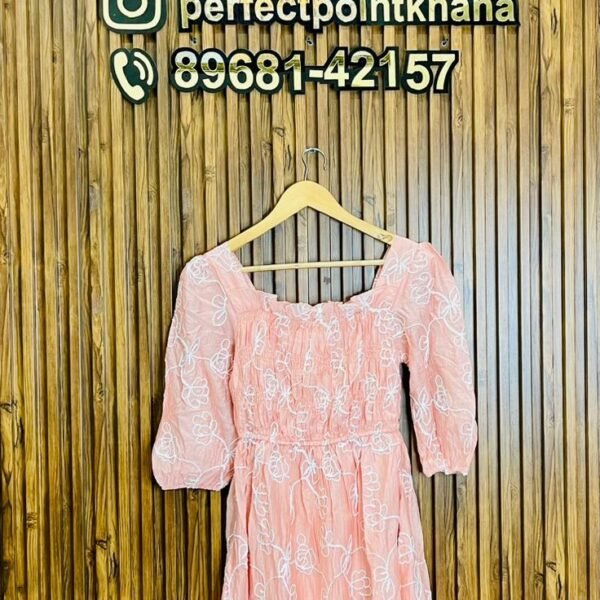 Embroidery dress