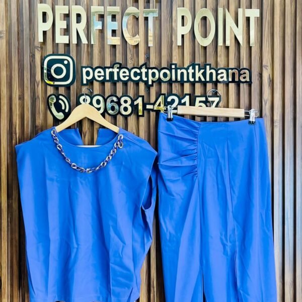 Sattan Skirt Set