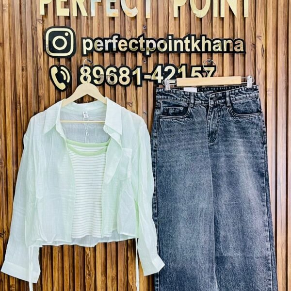Two Pc Shirts With Jeans